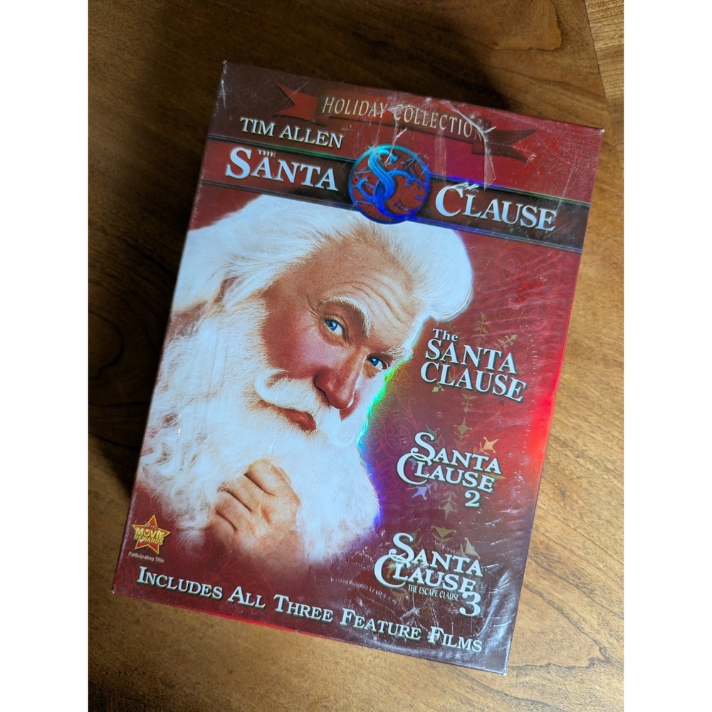 The Santa Clause 3-Movie Collection DVD Box Set Brand New Sealed Tim Allen 1 2 3